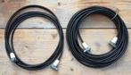 2 stuks Hirschmann antenne kabels, 5 en 10 meter, Ophalen of Verzenden, Nieuw, Minder dan 2 meter, Coaxiale kabel