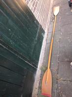 Dubbele kano peddel hout, Watersport en Boten, Peddels, Ophalen of Verzenden, Gebruikt