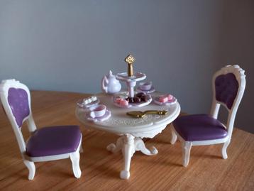 Sylvanian families chique theesetje/tafel/stoeltjes beschikbaar voor biedingen