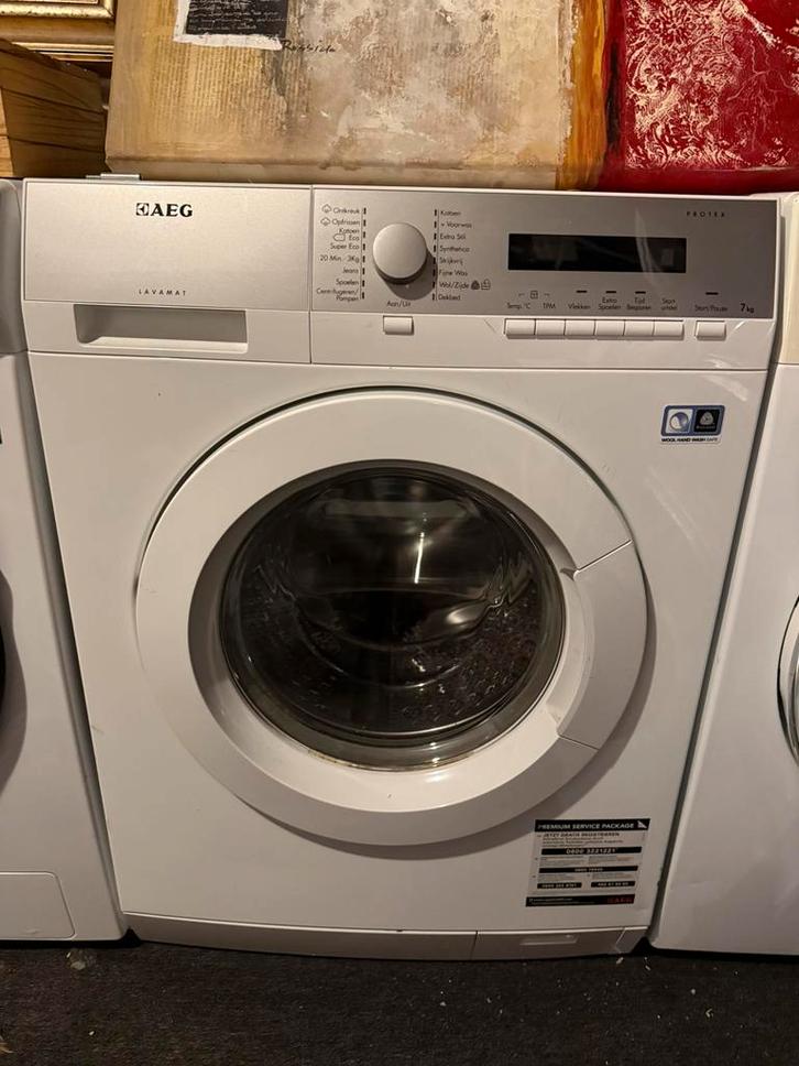 Aeg wasmachine 7kg, Witgoed en Apparatuur, Wasmachines, Zo goed als nieuw, 8 tot 10 kg, 85 tot 90 cm, 1600 toeren of meer, Ophalen of Verzenden