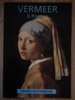 Johannes Vermeer 6 POSTERS 31x44 cm Posterbook Meisje PAREL, Antiek en Kunst, Kunst | Overige Kunst, Ophalen of Verzenden