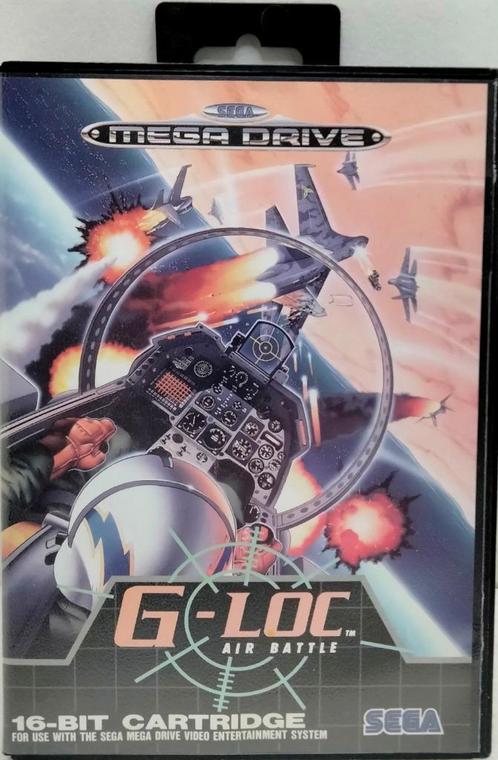 G-Loc. Air Battle - Sega Mega Drive, 16-BIT Video Game, Spelcomputers en Games, Games | Sega, Gebruikt, Mega Drive, 1 speler, Vanaf 3 jaar