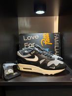 Nike air max 1 patta wave black mt 38, Ophalen of Verzenden, Zo goed als nieuw, Zwart, Sneakers of Gympen