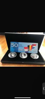 3 X benelux munten, Postzegels en Munten, Munten | Europa | Euromunten, Setje, Zilver, Overige landen, Overige waardes
