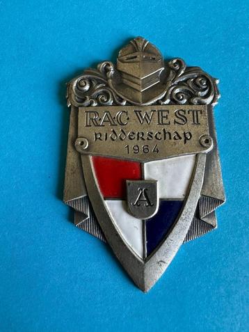 Mooi RAC West Ridderschap A 1964 badge embleem. beschikbaar voor biedingen