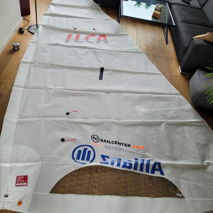 ILCA 7 zeilen, Watersport en Boten, Zeilen en Zeiltoebehoren, Gebruikt, Grootzeil, Minder dan 15 m², 3 tot 6 meter, Ophalen