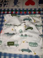 Hema knuffeldoekje met auto's motief en rammelaar, Ophalen of Verzenden, Zo goed als nieuw, Meisje