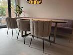 3 x Kave Home eettafel stoelen in nette staat, Ophalen, Drie, Zo goed als nieuw, Stof