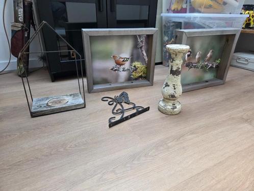 Tuinspullen tuin decoratie set voor tuin en balkon, Tuin en Terras, Tuinwanddecoratie, Zo goed als nieuw, Ophalen of Verzenden