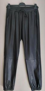 Jogger Leather Black van 10Days 10 days broek lederlook, Kleding | Dames, Maat 38/40 (M), Zwart, 10days, Nieuw