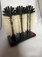 Glazenspoelborstel met zuignappen, Ophalen of Verzenden, Nieuw