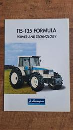 Folder Lamborghini FORMULA 115 - 135 tractor, trekker, Ophalen of Verzenden, Zo goed als nieuw, Folder