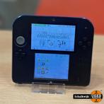 Nintendo 2DS Blauw/Zwart met oplader, Zo goed als nieuw