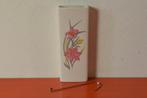 Retro vintage jaren 70 radiatorbakje met funky bloemdecor, Ophalen of Verzenden