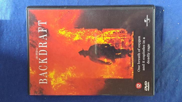 Backdraft "Kurt Russel, Robert De Niro", Cd's en Dvd's, Dvd's | Actie, Zo goed als nieuw, Actie, Vanaf 16 jaar, Ophalen of Verzenden