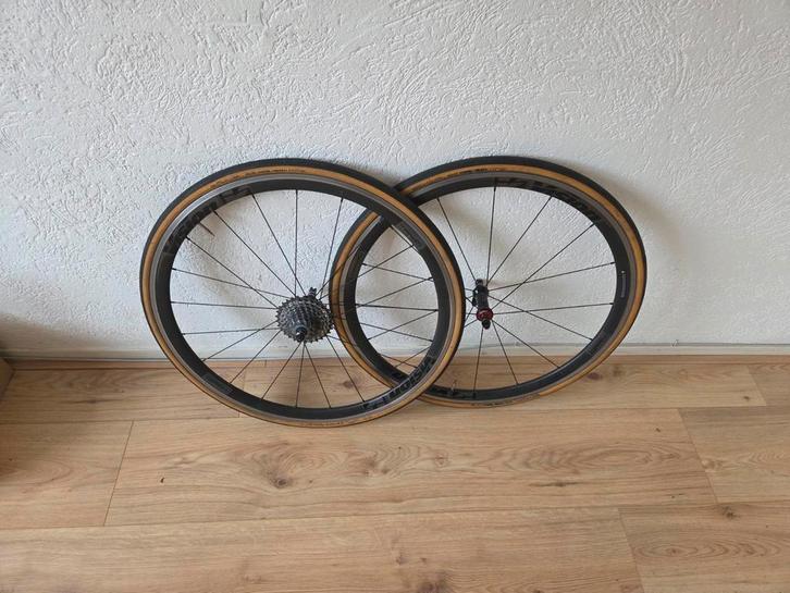 Vision Trimax 35 Carbon, Fietsen en Brommers, Fietsonderdelen, Gebruikt, Racefiets, Wiel, Ophalen