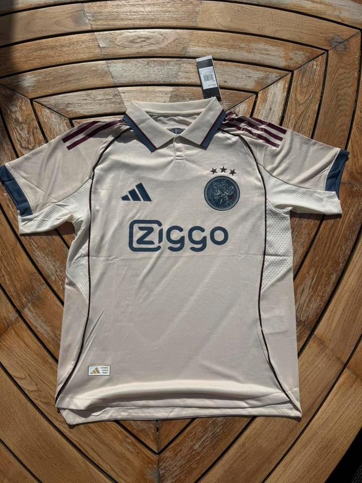 Ajax derde tenue 2025/2026, Sport en Fitness, Voetbal, Zo goed als nieuw, Shirt, Ophalen of Verzenden