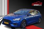 Ford Focus 1.0 EcoBoost ST Line Business NAP BTW Auto Cruise, Stof, Gebruikt, Euro 6, Blauw
