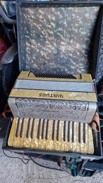 Vintage accordeon, Muziek en Instrumenten, Accordeons, Ophalen, Gebruikt, Overige merken, Met koffer