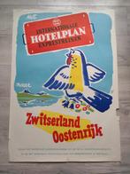 N.S.  Internationale Hotelplan exprestreinen. 1955, Verzamelen, Ophalen of Verzenden, Gebruikt, Rechthoekig Staand, Reclame
