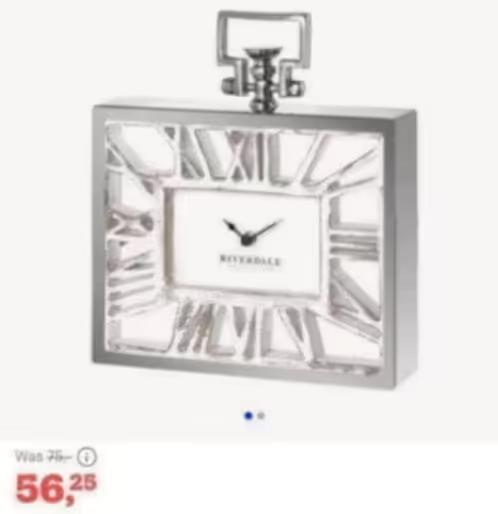 ZGAN! Riverdale tafelklok Chuck € 9,99, Ophalen of Verzenden, Zo goed als nieuw, Staande klok