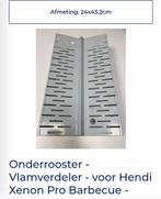 Hendi Xenon Pro BBQ Vlamverdeler - Onderrooster RVS, Ophalen of Verzenden, Nieuw