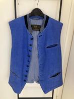 Linnen Gilet Maat 50, Ophalen of Verzenden, Zo goed als nieuw, Maat 48/50 (M), Blauw