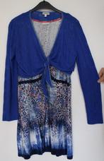 tuniek+vestje, Street One, mt. 44, viscose, nieuwstaat., Blauw, Ophalen of Verzenden, Zo goed als nieuw, Maat 42/44 (L)