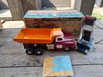 ZELDZAAM ADT HAJI MANSAI JAPAN 35cm AUTOMATIC DUMPTRUCK DOOS, Ophalen of Verzenden