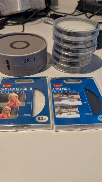 ruilen / te koop Div soorten lens filters 82mm en 77 mm beschikbaar voor biedingen