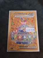 Terapagos ex gold card stellar crown, Ophalen of Verzenden, Zo goed als nieuw, Losse kaart