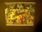 Malta kerstmis 1967 aan elkaar, Verzenden, Malta, Postfris