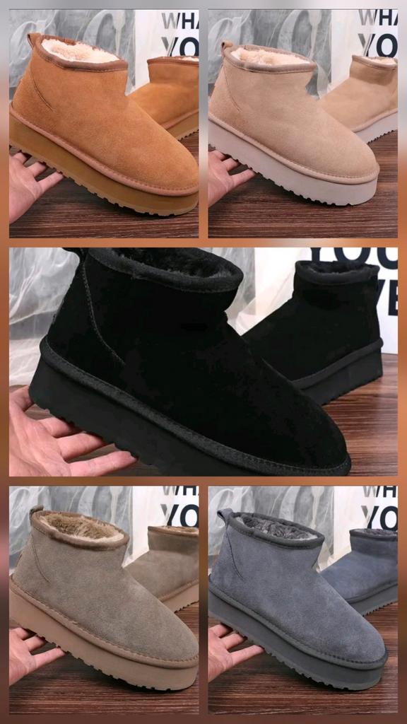 UGG Ultra Mini platform NIEUW!, Kleding | Dames, Schoenen, Nieuw, Pantoffels of Sloffen, Bruin, Verzenden