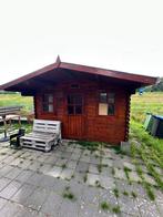 Schuurtje met afdakje (GRATIS), Tuin en Terras, Ophalen, Gebruikt, Hout, Fietsenberging