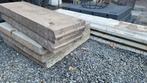 Gratis: 3 tegels 500x500, 2 bandjes 600mm, 3 kantplanken, Tuin en Terras, Ophalen, Zo goed als nieuw, Beton, Minder dan 100 cm
