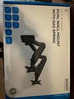Dubbele Monitor Arm - Nieuw in doos!, Computers en Software, Monitoren, Gaming, In hoogte verstelbaar, Nieuw, Ophalen of Verzenden