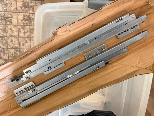 Grass Dynapro Ladegeleiders 500 mm – Soft-Close (Set), Doe-het-zelf en Verbouw, Hang- en Sluitwerk, Nieuw, Overige typen, Ophalen of Verzenden