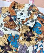 Topman blouse overhemd lang + bloemen bloem L mannen heren, Ophalen of Verzenden, Halswijdte 41/42 (L), A, A