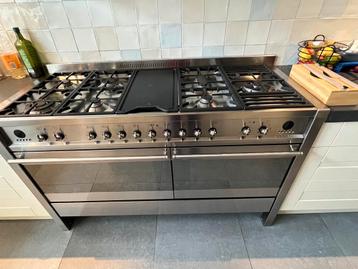 Smeg CS150NLK gas fornuis met 7 branders beschikbaar voor biedingen
