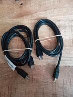 HDMI Kabels - Set van 2, Ophalen of Verzenden, Gebruikt, Minder dan 2 meter, HDMI-kabel