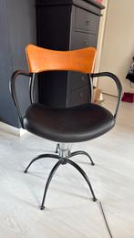 Vintage kappers stoel werkend, Ophalen, Gebruikt, Eén