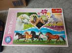 Paarden puzzel 200 stukjes (ongebruikt), Ophalen, Meer dan 50 stukjes, Zo goed als nieuw, 6 jaar of ouder