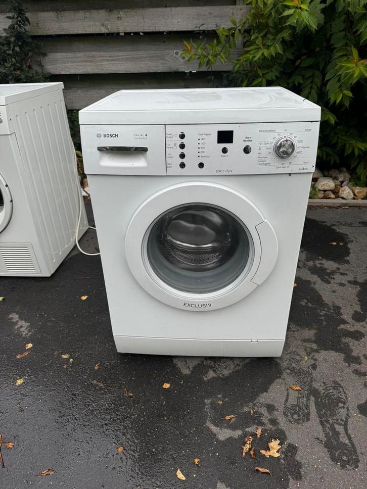 Bosch Serie 4 Exclusiv wasmachine, Witgoed en Apparatuur, Wasmachines, Zo goed als nieuw, Voorlader, 6 tot 8 kg, 85 tot 90 cm