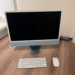 APPLE iMac 24" - Blauw M1/512 GB/8 GB, Computers en Software, Apple Desktops, IMac, Ophalen of Verzenden, Zo goed als nieuw, 8 GB