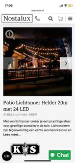 Splinternieuwe Lichtsnoer 20m, 24 Led lampen., Ophalen, Kunststof, Minder dan 50 watt, Overige typen