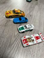 4x Porche - Burago, Welly 8375, MC Toy 956 (€2 totaal), Hobby en Vrije tijd, Modelauto's | 1:43, Ophalen of Verzenden, Gebruikt