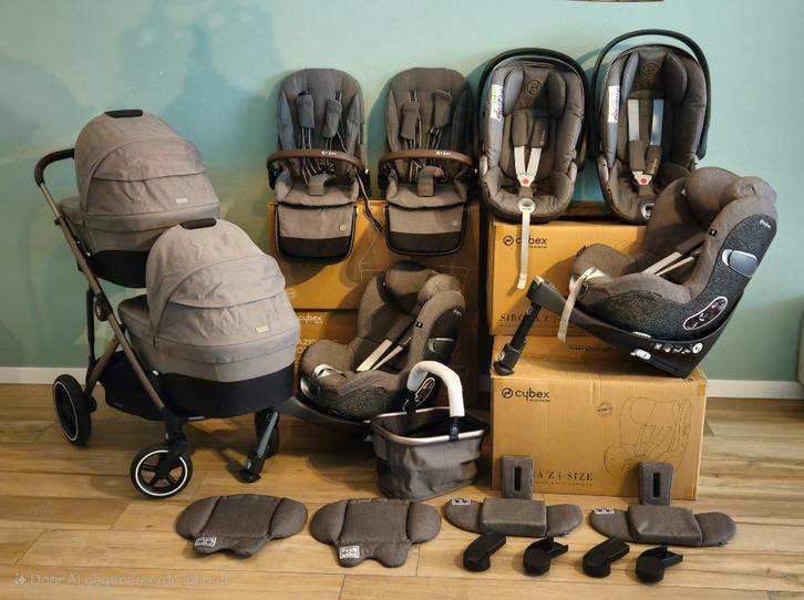 Cybex Gazelle S Luxe Tweeling/Siblings Set - Compleet, Kinderen en Baby's, Kinderwagens en Combinaties, Zo goed als nieuw, Kinderwagen