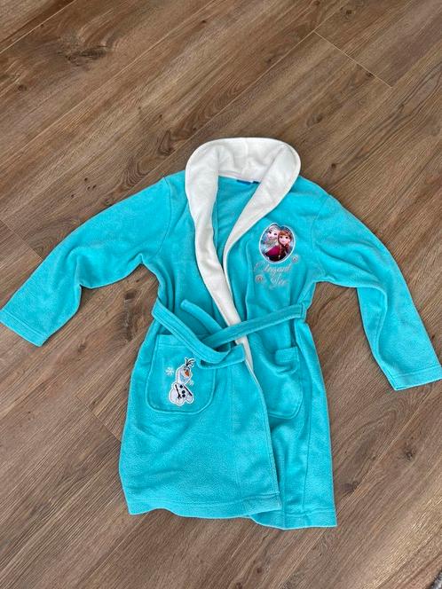Mooie en zachte badjas Frozen maat 128, Kinderen en Baby's, Kinderkleding | Maat 128, Zo goed als nieuw, Meisje, Nacht- of Onderkleding