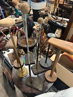 Set van 8 vintage hoedenstandaards / displays, Ophalen of Verzenden