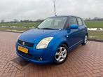 Suzuki Swift 1.5 5D 2005 Blauw 102 PK, Auto's, Suzuki, Voorwielaandrijving, 40 €/maand, Zwart, 4 cilinders
